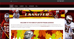 Desktop Screenshot of lassiterlacrosse.com